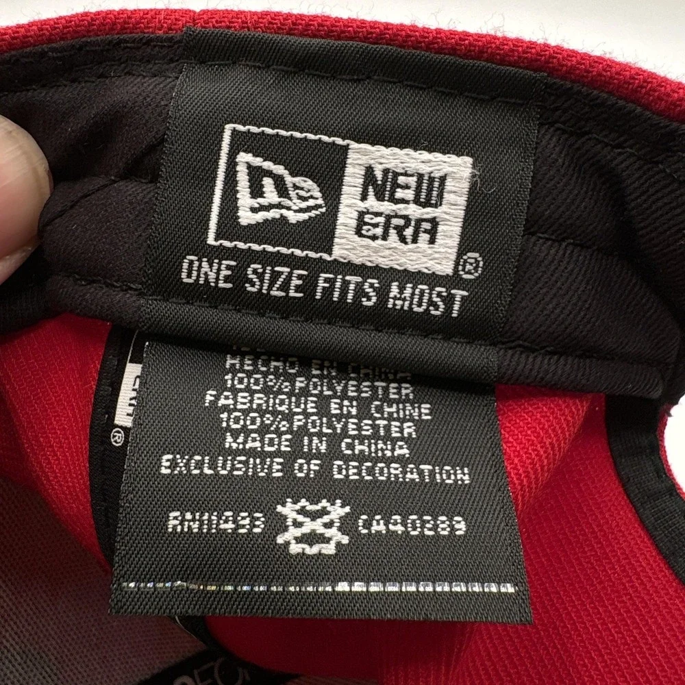 Washington Nationals New Era Hat 2019 World Series Strap Back 9FORTY Cap Red MLB